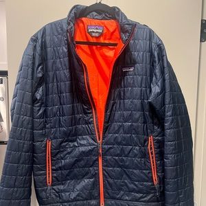 Patagonia Navy/orange jacket